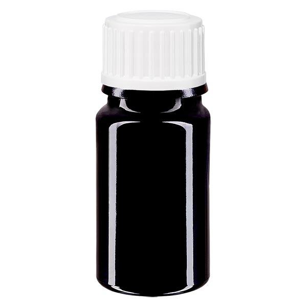 Flacone da farmacia viol. 5ml tappo a vite bianco. Globuli St Flacone da farmacia viol. 5ml tappo a vite bianco. Globuli St