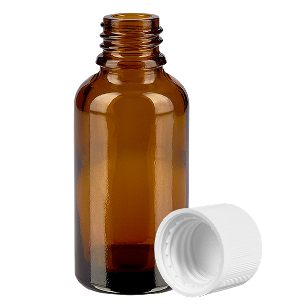 Bottiglia da 30ml 11mm SV w. STD KiSi BrownLine UT18/30