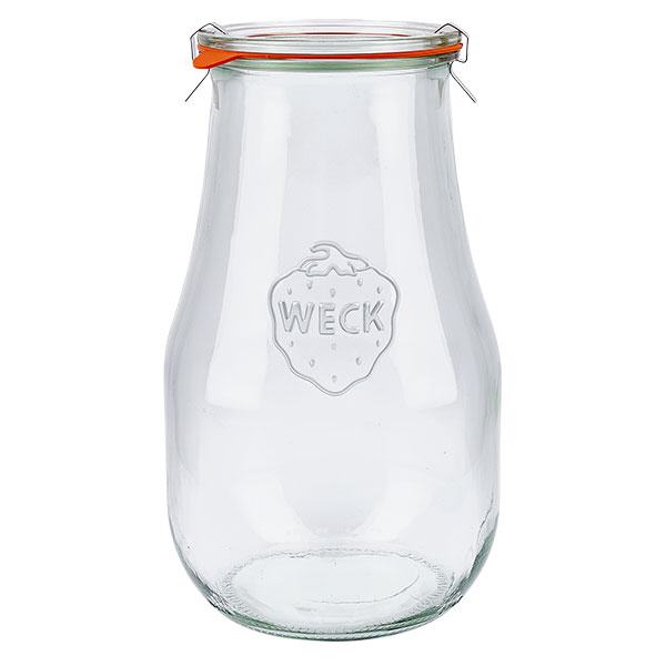 Vaso a tulipano completo da 2700 ml WECK RR100