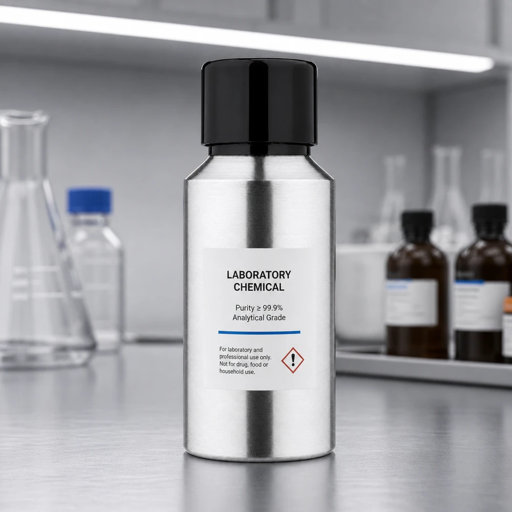 Robusto flacone in alluminio lucido da 30 ml per conservare i liquidi in modo sicuro