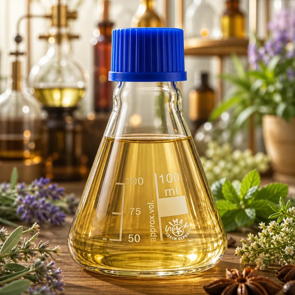 Becher da laboratorio Erlenmeyer da 100 ml in vetro resistente al calore con pratico tappo a chiusura ermetica