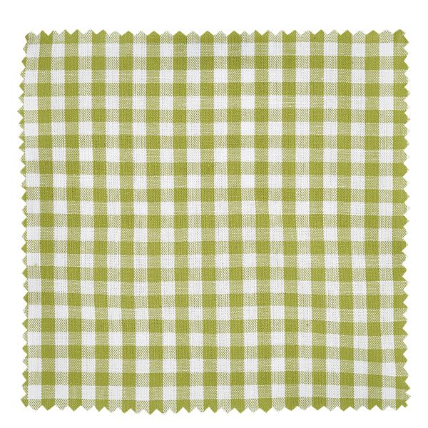 Centrino per gioielli in tessuto a quadretti verdi 12 cm quadrati