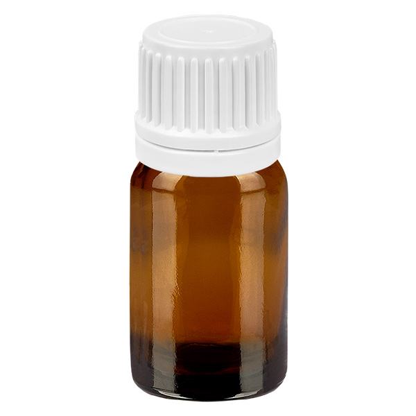 Bottiglia da 5ml 11mm SV bianco OV BrownLine UT18/5