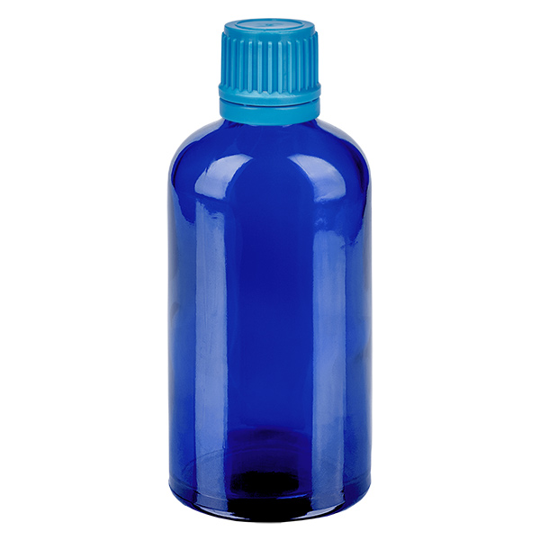 Bottiglia da 100ml 11mm SV blu OV BlueLine UT18/100