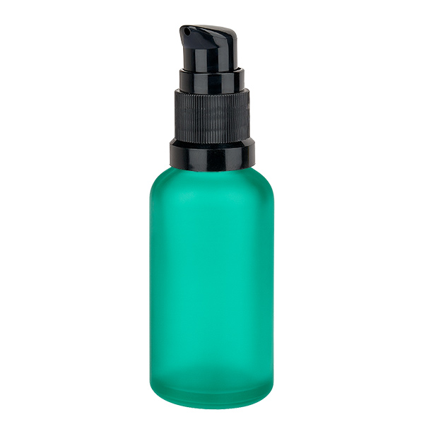 Flacone a pompa da 50 ml nero STD GreenLine UT18/50