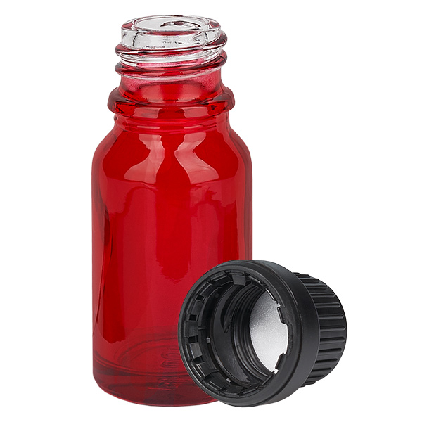 Flacone da 10ml 11mm SV nero OV RedLine UT18/10