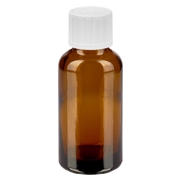 Bottiglia da 30ml 11mm SV w. STD KiSi BrownLine UT18/30