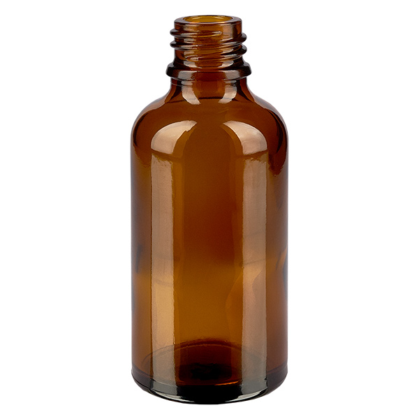 Flacone farmaceutico da 50 ml BrownLine DIN18 UNiTWIST Flacone farmaceutico da 50 ml BrownLine DIN18 UNiTWIST