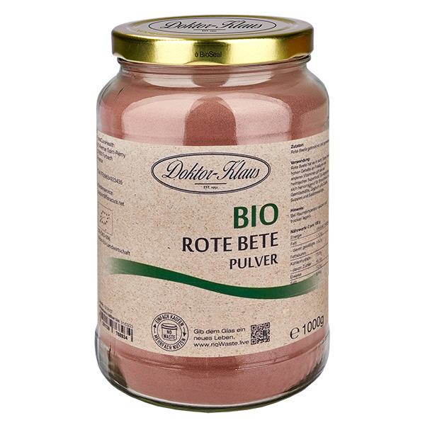 1000g di polvere di barbabietola biologica Doktor-Klaus noWaste