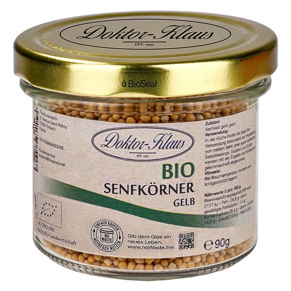 Semi di senape biologica 90g giallo Doktor-Klaus noWaste Semi di senape biologica 90g giallo Doktor-Klaus noWaste
