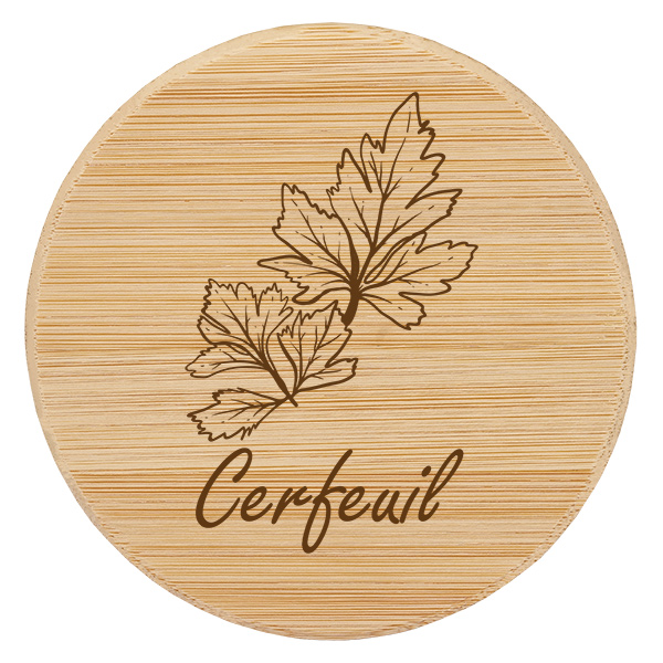 Coppia in legno "Cerfeuil" per WECK RR60 Coppia in legno "Cerfeuil" per WECK RR60