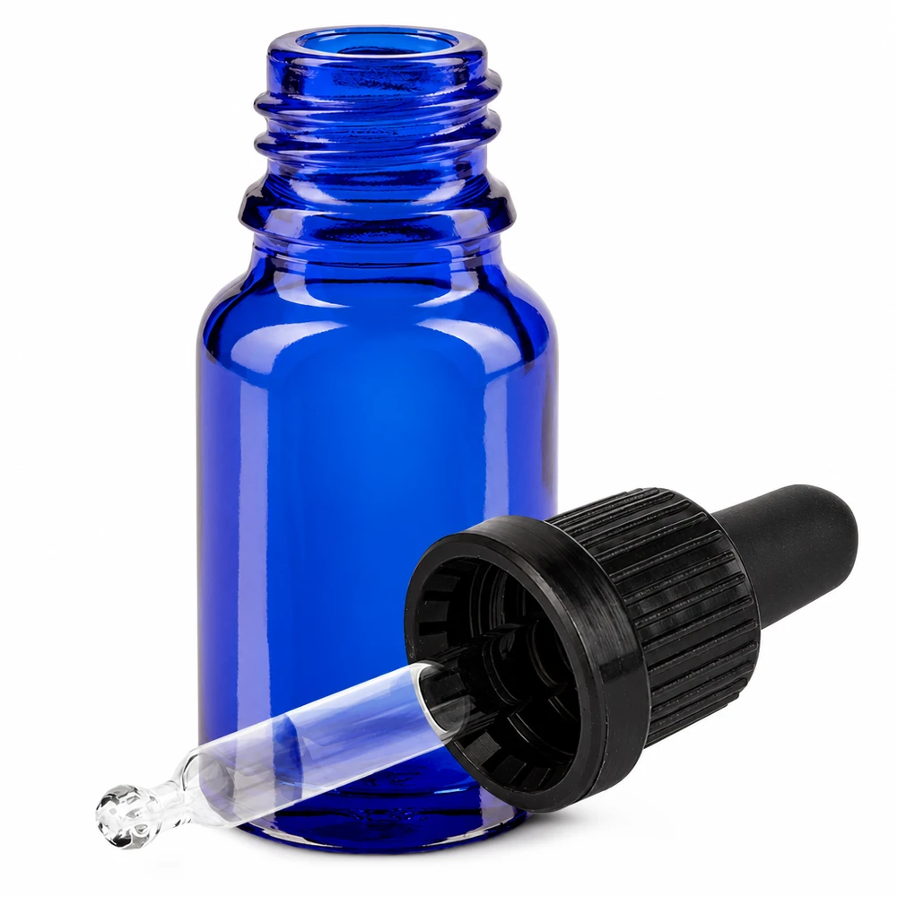Flacone per pipette da 10 ml nero OV BlueLine UT18/10 Flacone per pipette da 10 ml nero OV BlueLine UT18/10