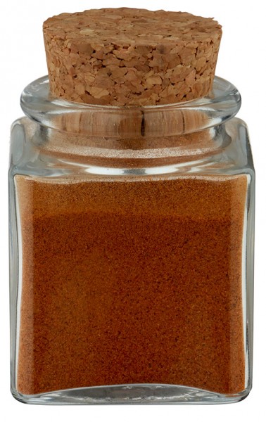 Idea barattolo per spezie: Quadratus 40ml trasparente con tappo in sughero