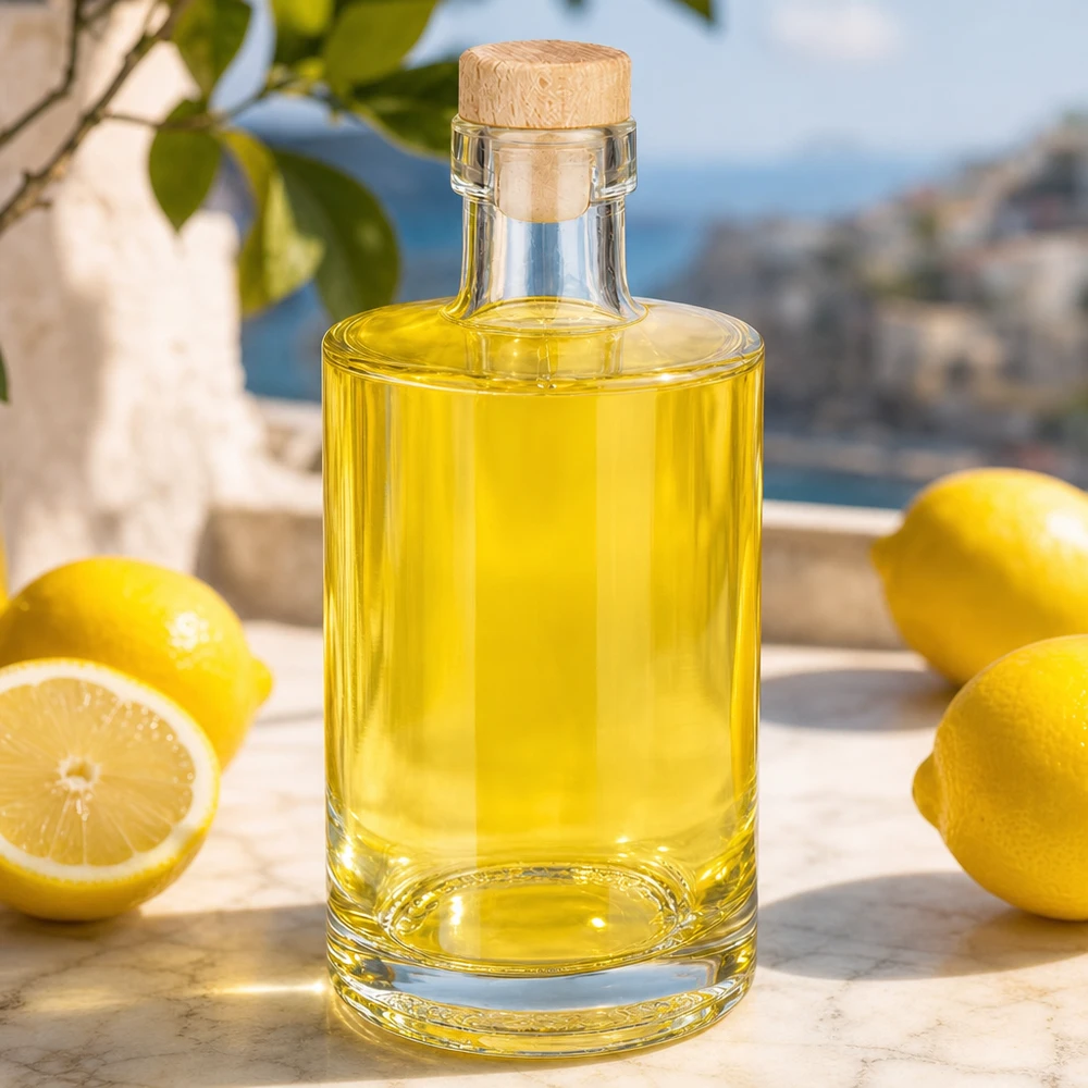 Bottiglia in vetro da 350 ml Galileo con tappo in sughero con impugnatura in legno UNiTWIST® Bottiglia in vetro da 350 ml Galileo con tappo in sughero con impugnatura in legno UNiTWIST®