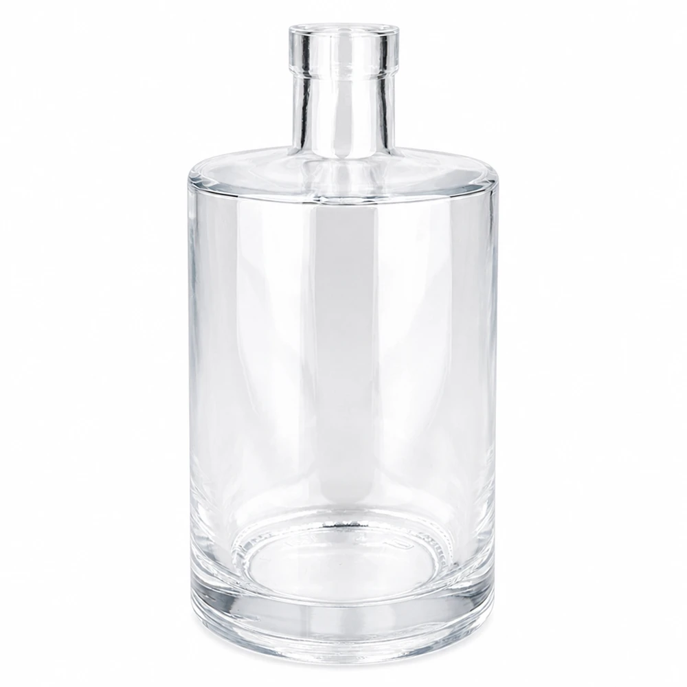 Bottiglia in vetro da 700 ml Marie senza tappo UNiTWIST® Bottiglia di vetro Marie da 700 ml vuota senza tappo UNiTWIST trasparente con corpo cilindrico e collo corto