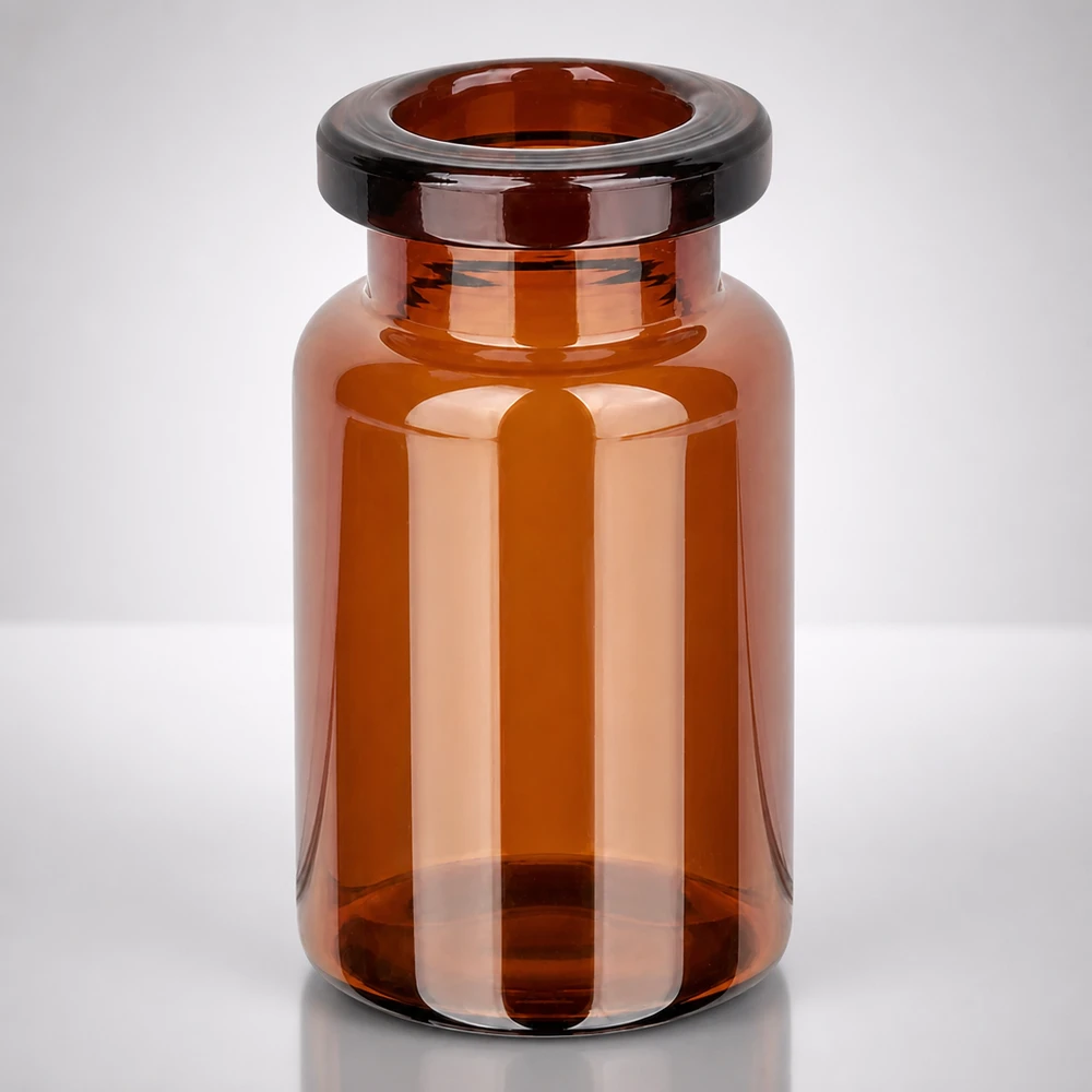 Flacone da iniezione in vetro ambrato da 5ml Durchsichtige Braunglas Vialflasche 5ml für pharmazeutische Abfüll und Lagerprozesse