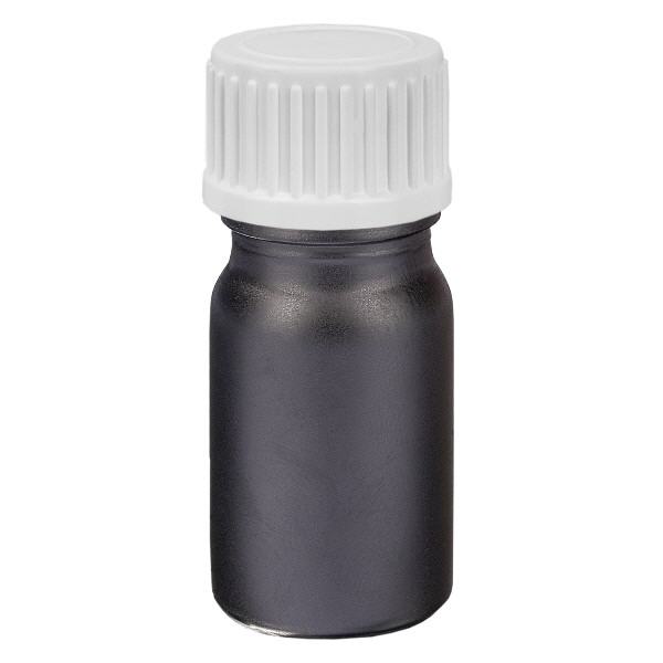 Flacone da 5 ml (globulo) 3 mm GR s. STD BlackLine UT18/5