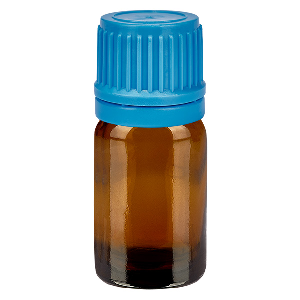 Bottiglia da 5ml 11mm SV blu OV BrownLine UT18/5