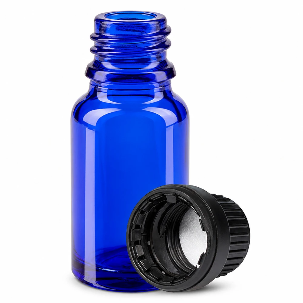 Flacone da 10ml 11mm SV nero OV BlueLine UT18/10 Flacone da 10ml 11mm SV nero OV BlueLine UT18/10