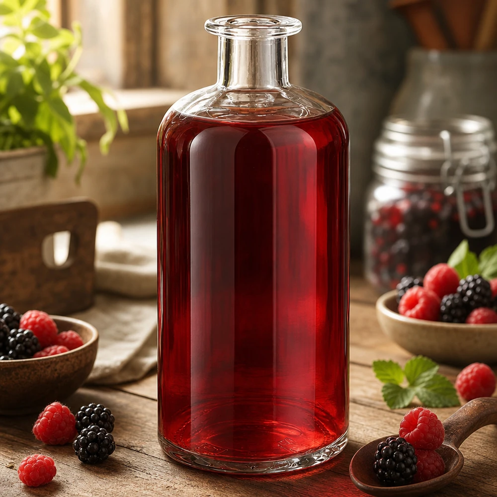 Flacone farmaceutico da 500 ml Flora senza tappo UNiTWIST® Flacone farmaceutico da 500 ml Flora senza tappo UNiTWIST®