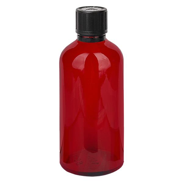 Flacone contagocce da 100 ml 1mm s. OV KiSi Bli RedL. UT18/100