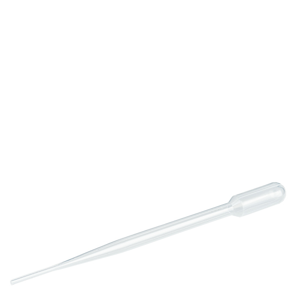 Pipetta di trasferimento, volume nominale: 2 ml, (LxL): 154 x 11 mm, mate Pipetta di trasferimento, volume nominale: 2 ml, (LxL): 154 x 11 mm, mate