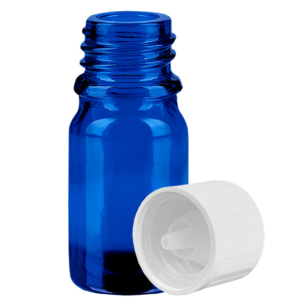 Flacone contagocce da 5 ml 1,2 mm w. STD KiSi BlueL. UT18/5