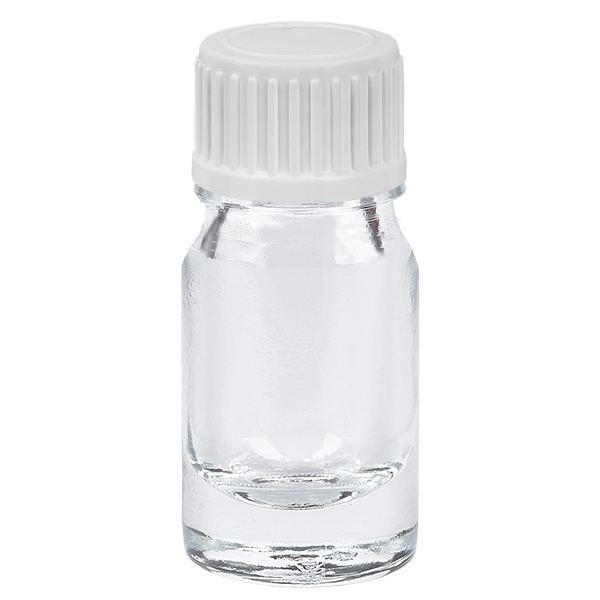 Flacone contagocce da 5 ml 0,9 mm bianco STD ClearLine UT18/5 Flacone contagocce da 5 ml 0,9 mm bianco STD ClearLine UT18/5