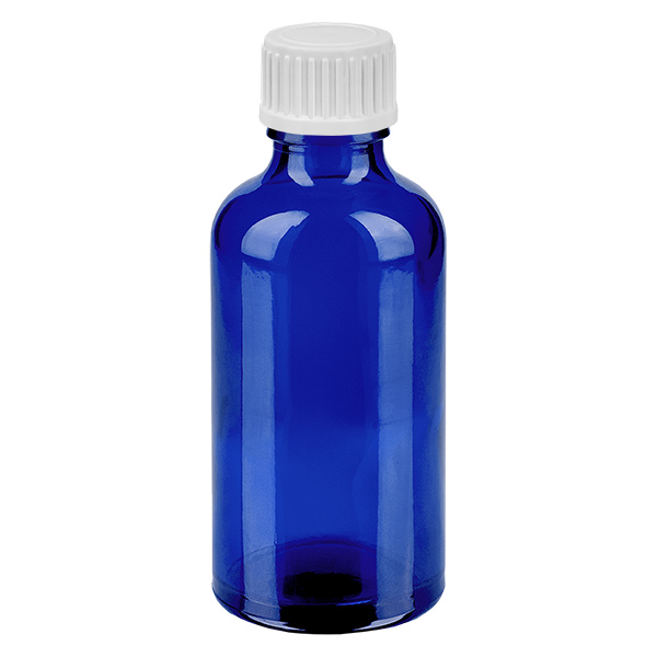 Flacone contagocce da 50 ml 0,9 mm bianco STD BlueL. UT18/50