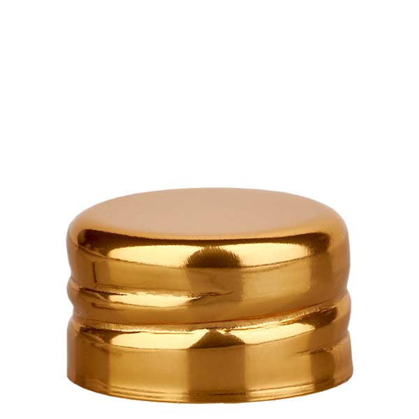 Tappo a vite in metallo oro 13mm UNiTWIST