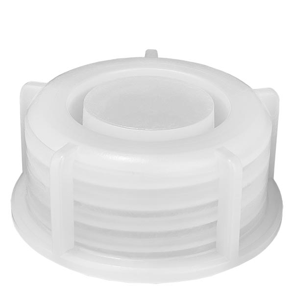 Tappo a vite per bottiglia chimica, filettatura GL 28