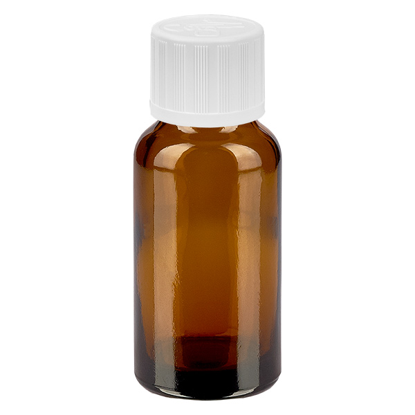 Bottiglia da 20ml 11mm SV w. STD KiSi BrownLine UT18/20