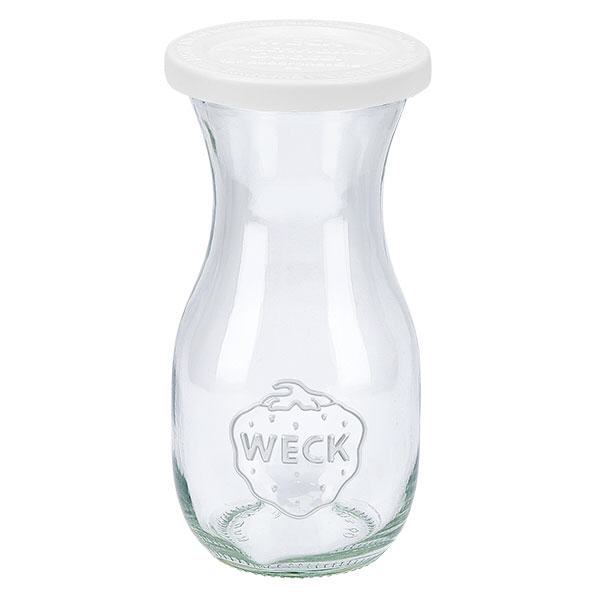 Bottiglia di succo da 290 ml con coperchio salvafreschezza WECK RR60