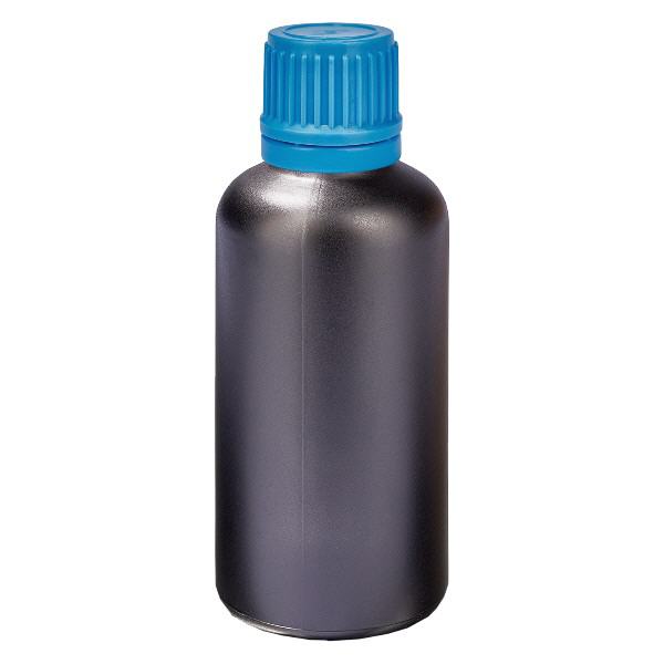 Bottiglia da 50ml 11mm SV blu OV BlackLine UT18/50 Bottiglia da 50ml 11mm SV blu OV BlackLine UT18/50