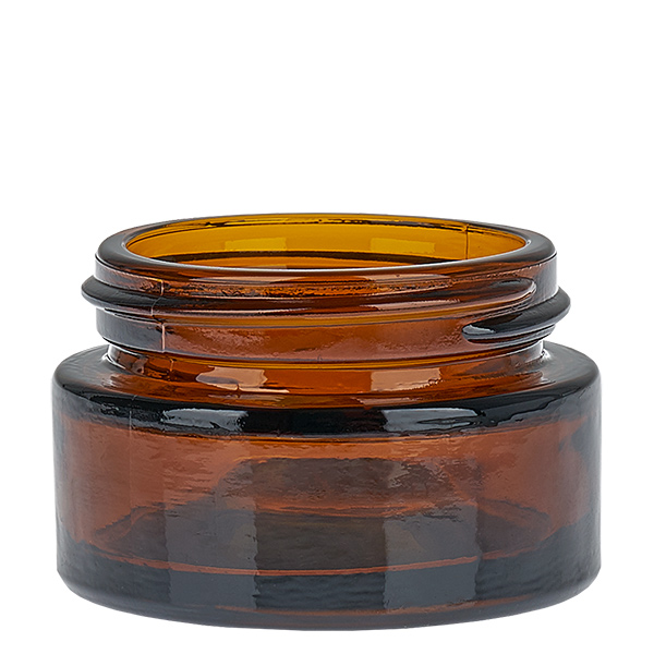 Barattolo di vetro 20ml marrone con coperchio UNiTWIST Barattolo di vetro 20ml marrone con coperchio UNiTWIST