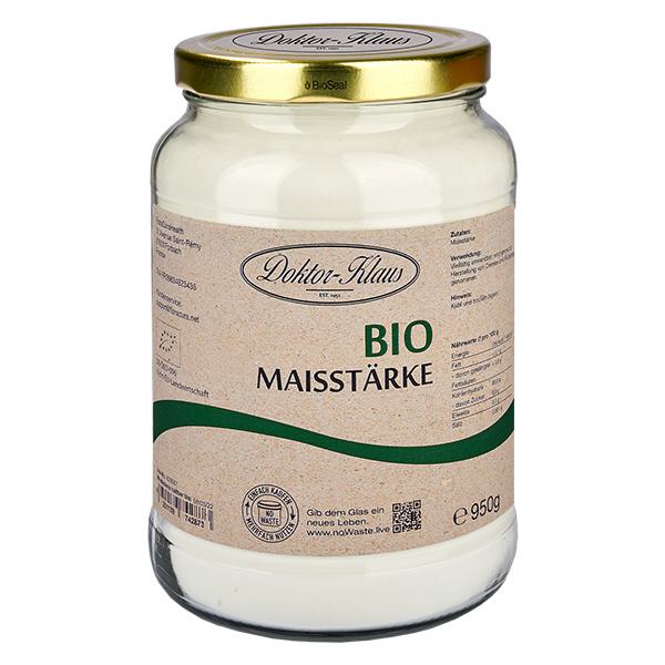 Amido di mais biologico Doktor-Klaus noWaste da 750 g Amido di mais biologico Doktor-Klaus noWaste da 750 g