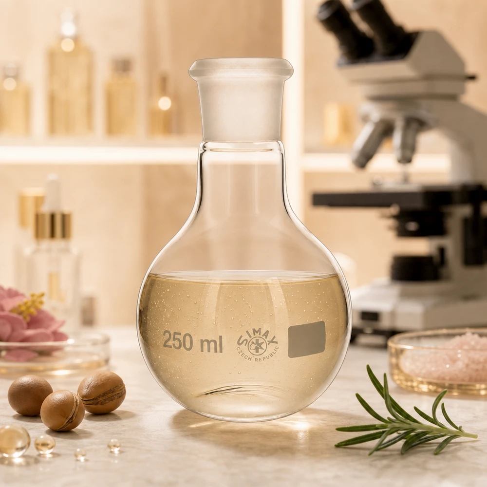 Matraccio da 250 ml con giunto standard smerigliato (29/32) Pallone verticale compatto da 250 ml con giunto rettificato standard 29/32 ideale per piccole postazioni di laboratorio