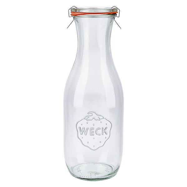 Bottiglia per succhi da 1062 ml completa WECK RR60