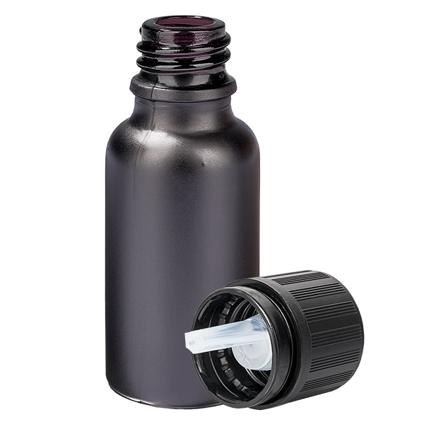 Flacone contagocce da 20 ml. 1mm s. OV KiSi Bli BlackL. UT18/20