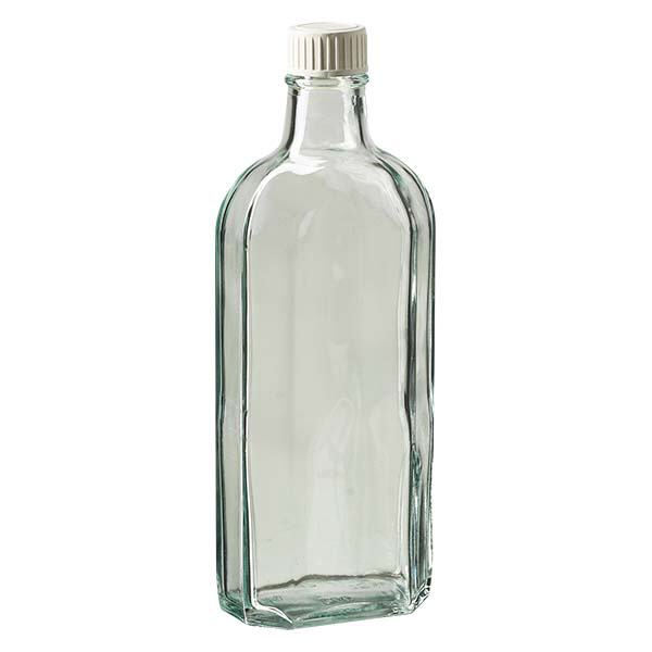 Tappo a vite trasparente Meplat da 250 ml con inserto in schiuma PE Tappo a vite trasparente Meplat da 250 ml con inserto in schiuma PE