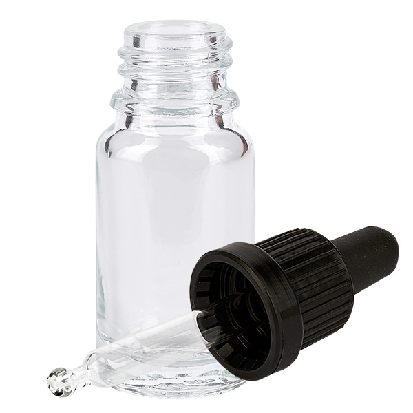 Flacone per pipette da 10 ml nero OV ClearLine UT18/10