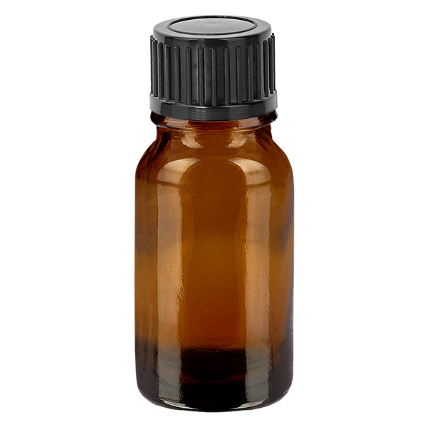 Bottiglia da 10ml 11mm SV nero STD BrownLine UT18/10