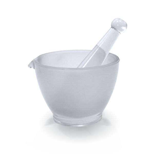 Mortaio e pestello Ø 100 mm, superficie ruvida