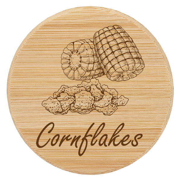 Coppia in legno "Cornflakes" per WECK RR100