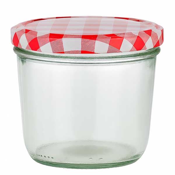 Bicchieri da 230 ml + coperchio BasicSeal rosso/bianco UN..