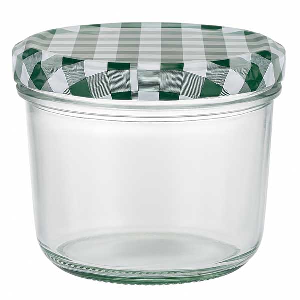 Bicchieri da 230 ml + coperchio BasicSeal verde/bianco UN..