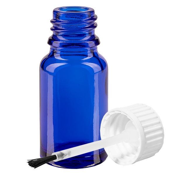 Flacone a pennello da 10 ml bianco STD BlueLine UT18/10