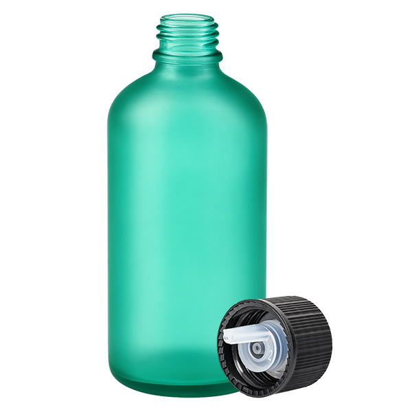 Flacone contagocce da 100 ml 1mm nero STD GreenLine UT18/100