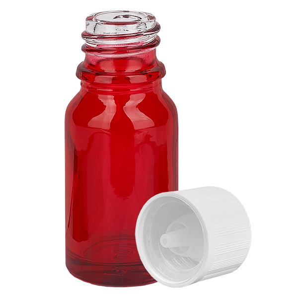 Flacone contagocce da 10 ml 1,2 mm w. STD KiSi RedL. UT18/10