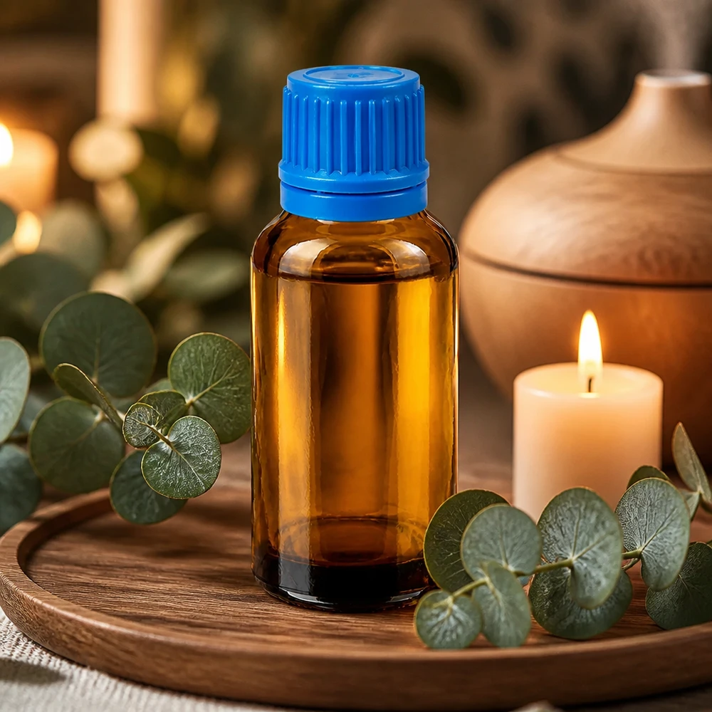 Bottiglia da 30ml 11mm SV blu OV BrownLine UT18/30 Pratico flacone contagocce da 30 ml in vetro ambrato con protezione dai raggi UV e robusto tappo in plastica
